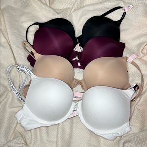 Set - 4 Bombshell Push-Up T-Shirt Bra
